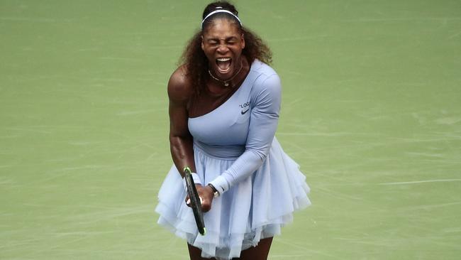 Serena Williams turns it on at the US Open.