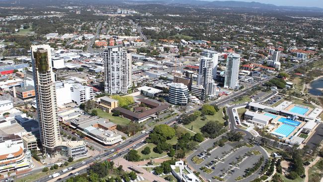 Aerials Gold Coast : Southport . Picture Mike Batterham