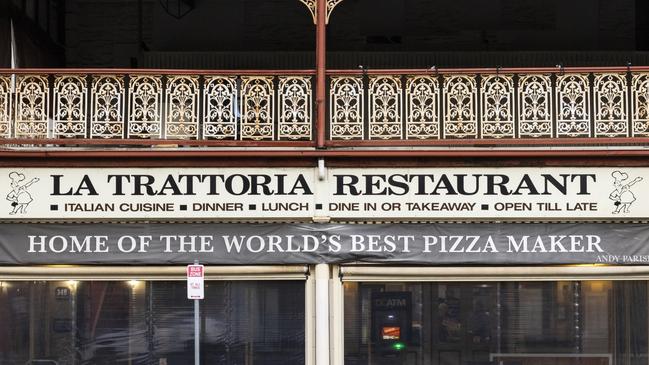 La Trattoria. Picture: Ben MacMahon