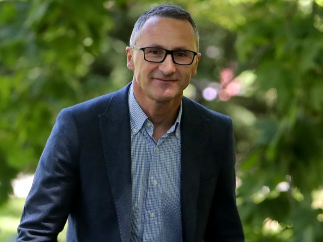 Greens Leader Richard Di Natale. Picture: Stuart McEvoy