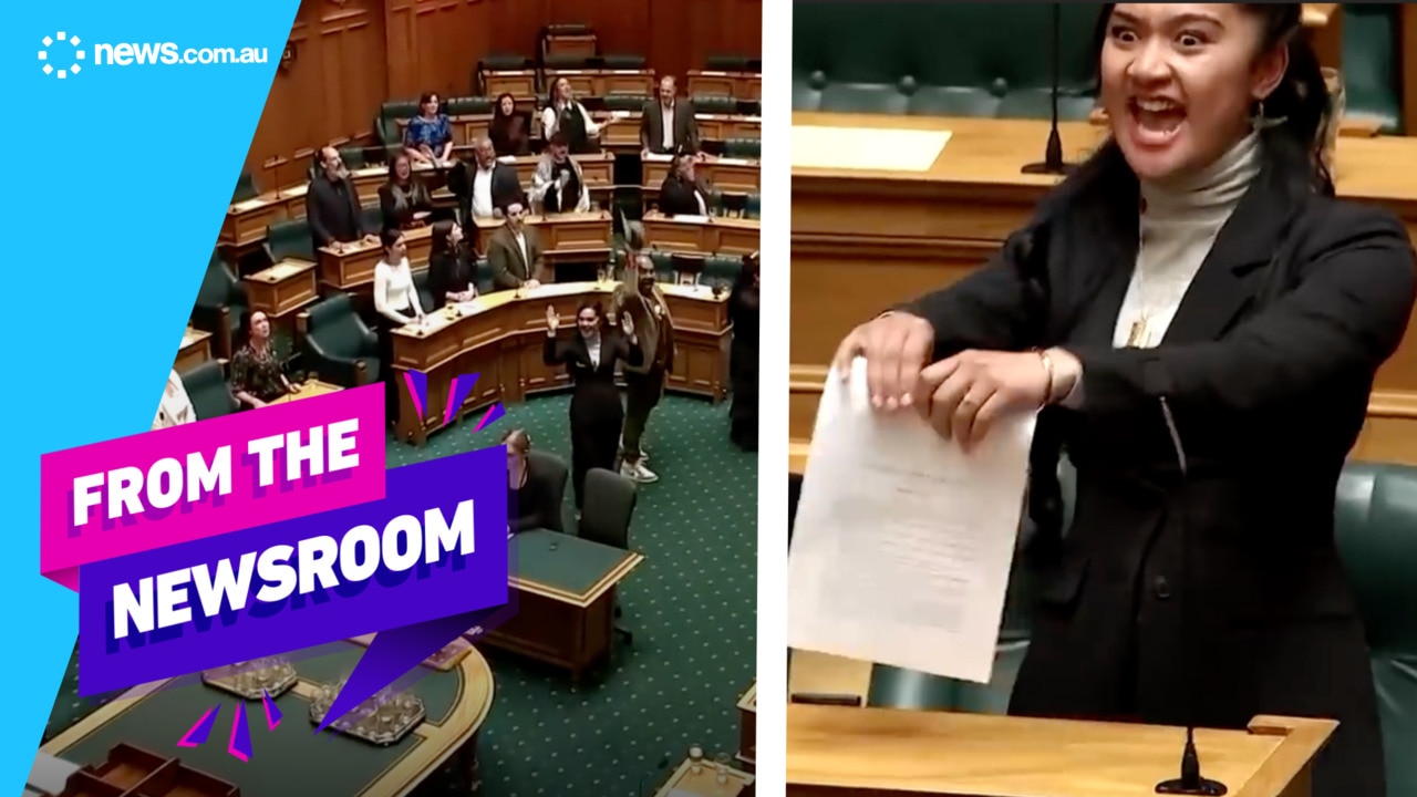 New Zealand parliaments indigenous MPs staged a haka over controversial bill | Top Stories | From The Newsroom