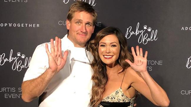 Curtis Stone with his actress wife Lindsay Price. Picture: Instagram