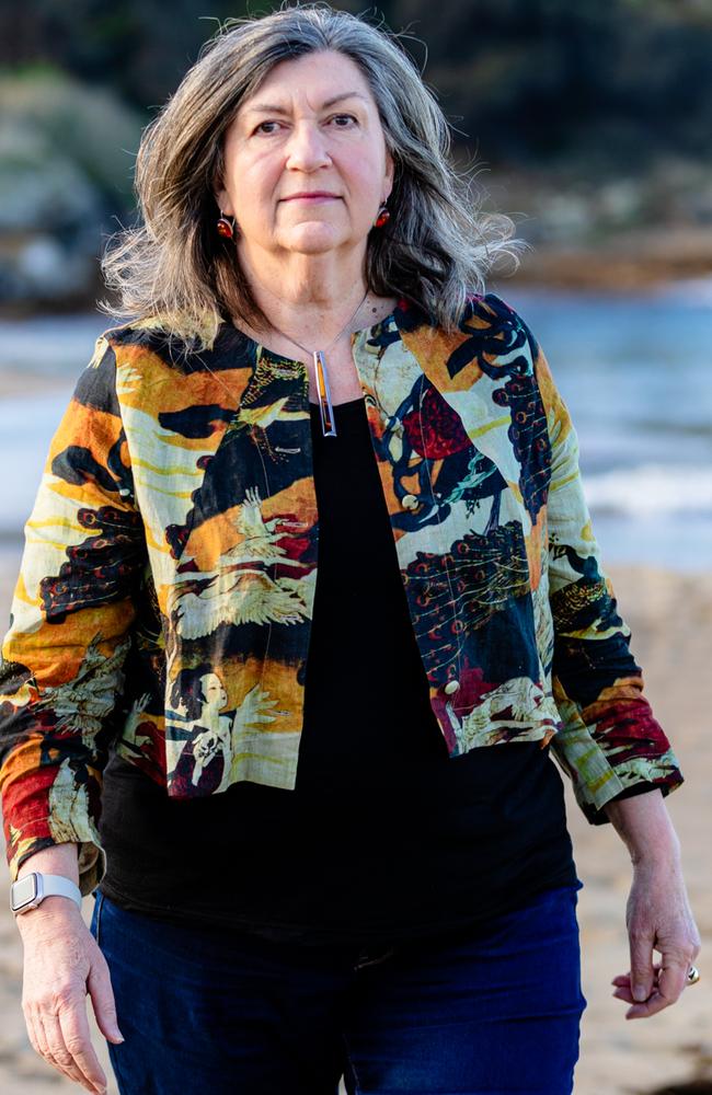 Mary-Kate Pickett at Blackman;s Bay Beach. Picture: Linda Higginson