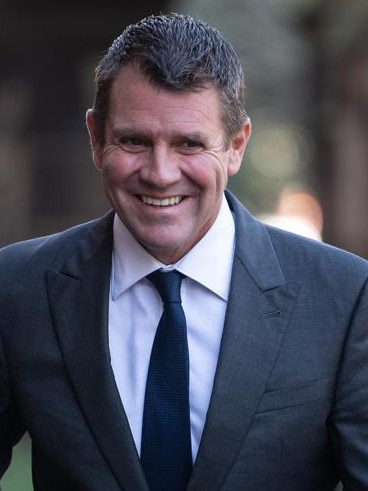 Mike Baird. Picture: James Gourley/Pool/Getty Images