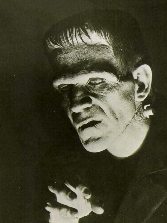 Scene from "Frankenstein" movie