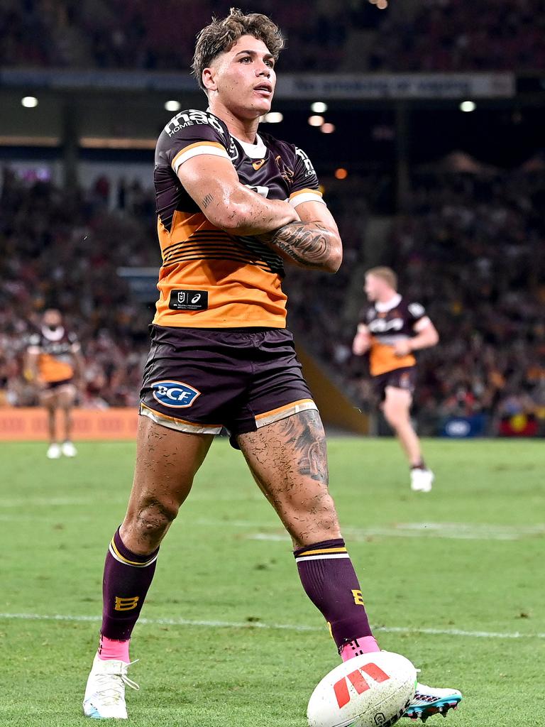 NRL 2023: Broncos star Reece Walsh’s celebration ignites Dolphins ...