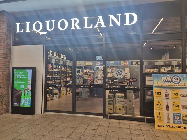 Liquorland at Norwood has been robbed. Picture: Dasha Havrilenko