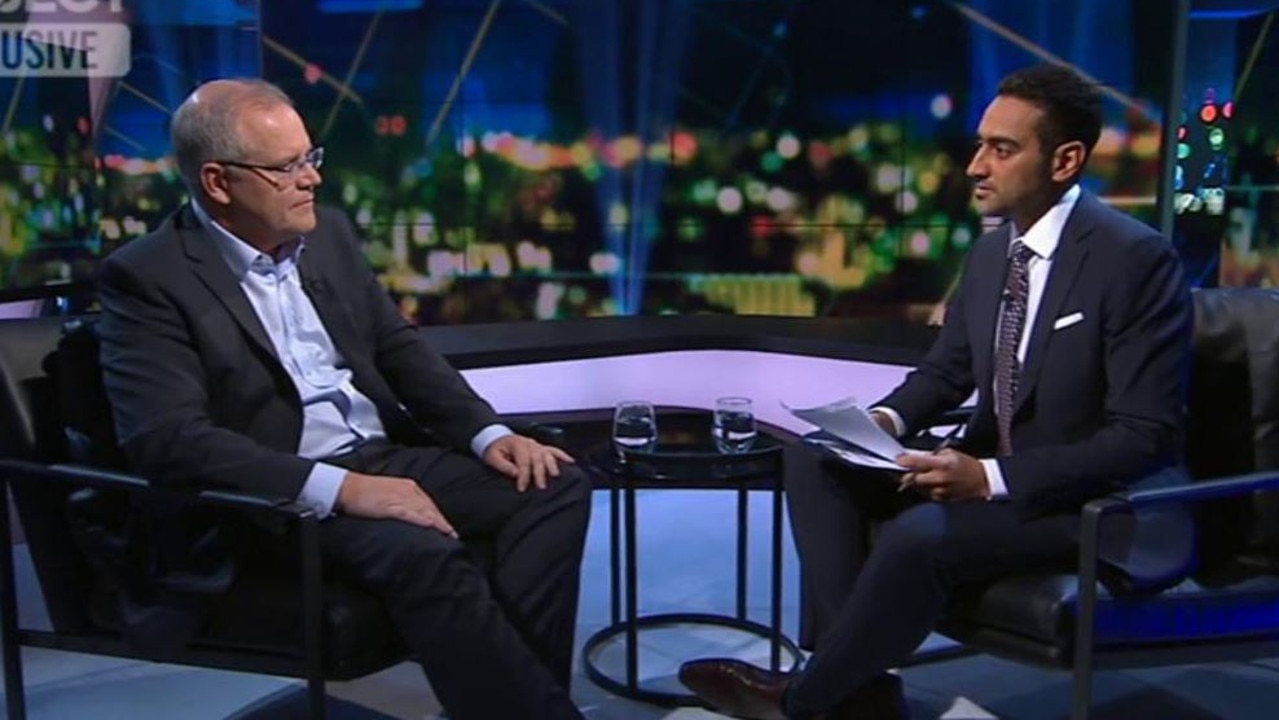 Scott Morrison and Waleed Aly squared off on The Project tonight. 