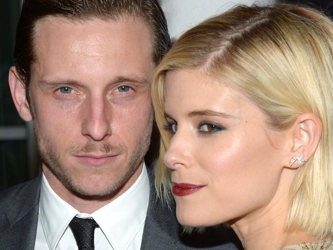 FILE - JANUARY 13: Actors Kate Mara and Jamie Bell are engaged. HOLLYWOOD, CA - NOVEMBER 30: Actors Jamie Bell (L) and Kate Mara attend the premiere of Lionsgate Premiere's 