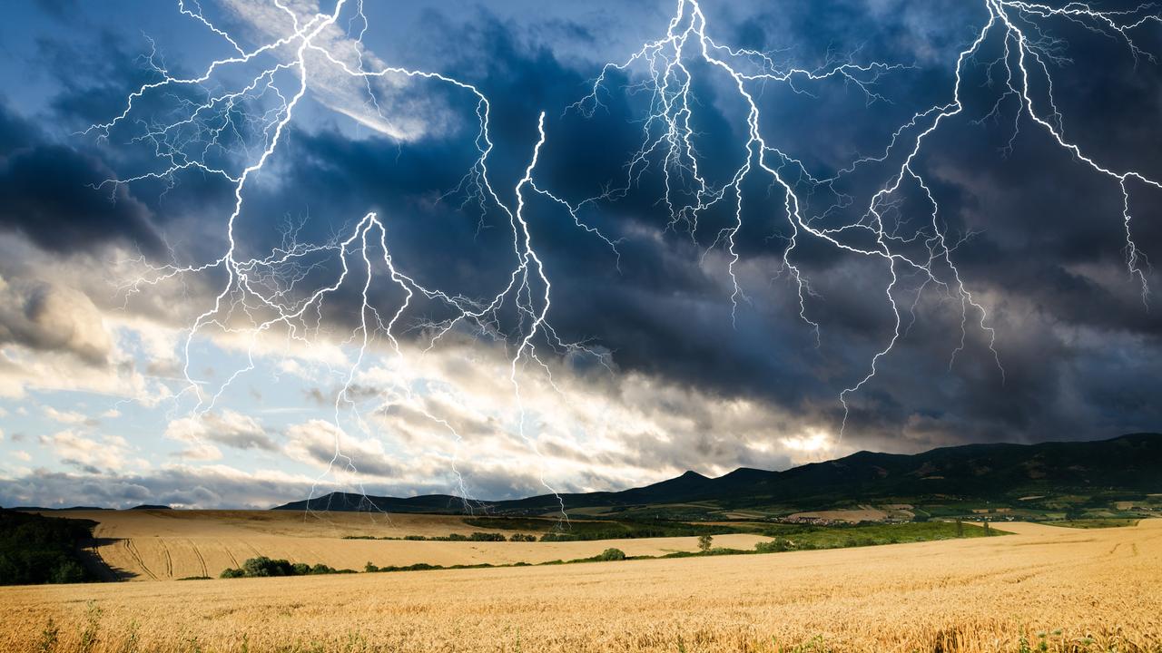 A single thunderstorm can produce many, many lightning strikes as electricity escapes from the clouds.