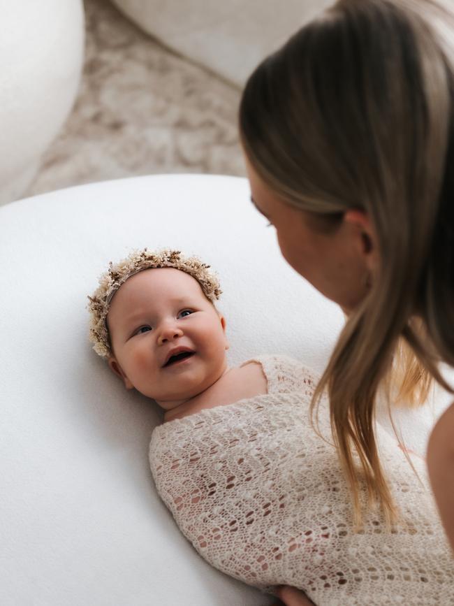 The second baby born at the Weipa birthing service, Millie. Picture: Supplied.