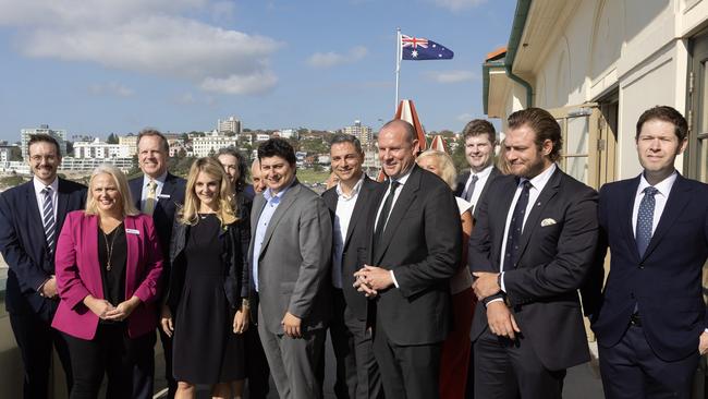 Officials held the meeting at Bondi on Thursday. Picture: Ted Lamb