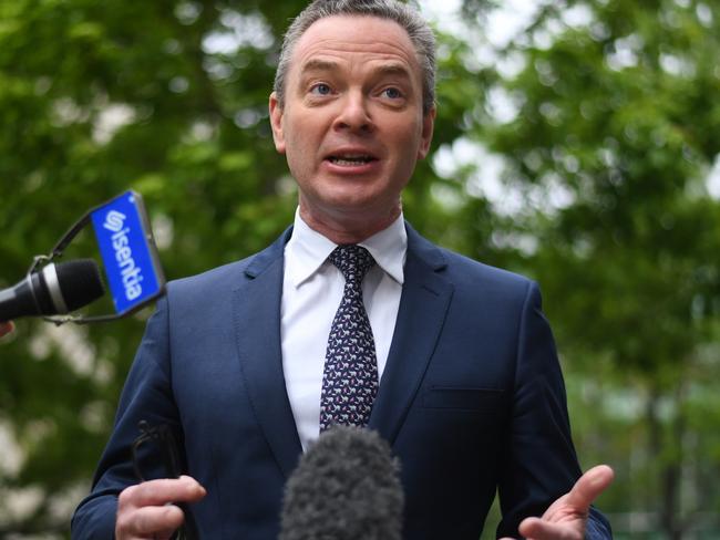 Christopher Pyne has downplayed doubts over government MPs. Picture: AAP