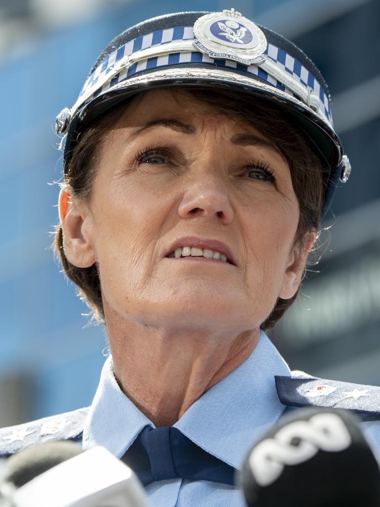 NSW Police Commissioner Karen Webb. Picture: NCA NewsWire / Monique Harmer