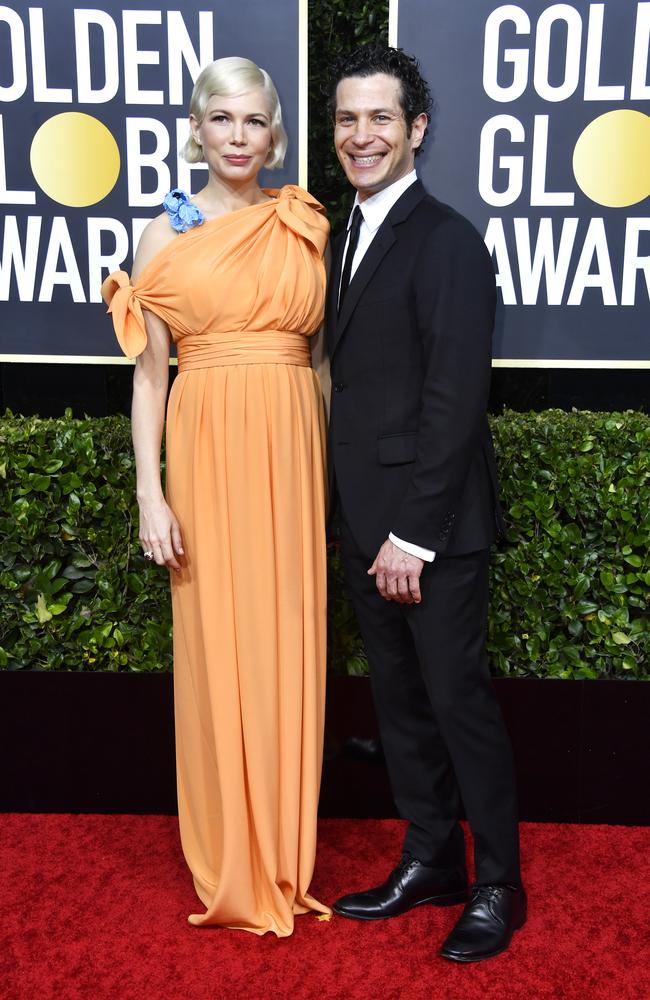 Couple debut! Michelle Williams and Thomas Kail are expecting a baby. Picture: Getty Images