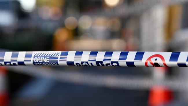 NSW Police tape. Picture: Joel Carrett.