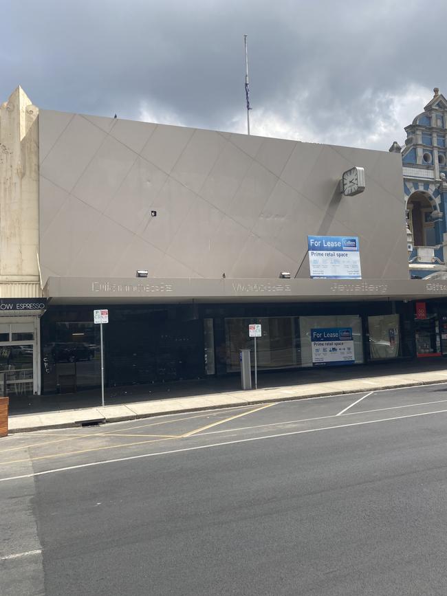 The site of the new Country Road store in Ballarat.