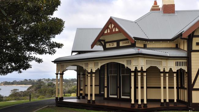 <s1>The medical superintendent's quarters at the quarantine station, which was swamped by sick people from the <i>Ticonderoga</i> in November 1852.</s1> <span class="ldr_picture"> Picture: </span>Jay Town