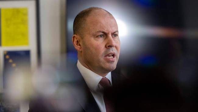 Treasurer Josh Frydenberg says easing borders to skilled workers is 'the next natural step'. Picture: NCA NewsWire / Wayne Taylor