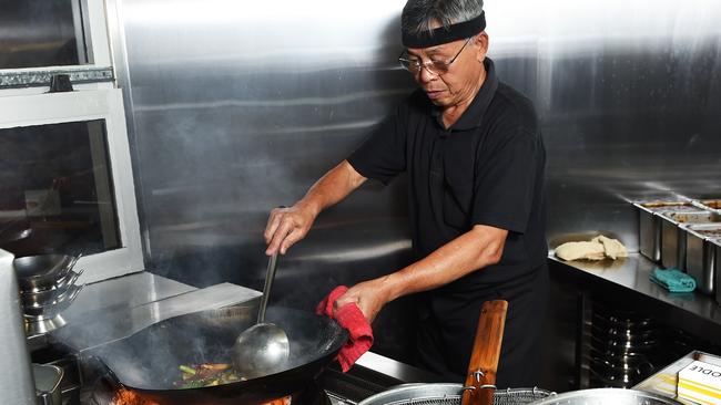 Magic Wok offers clients a DIY approach to your dinner with a choose-your-own-adventure meal approach which is then cooked fresh by owner and chef Frank Lam. Picture: Justin Kennedy