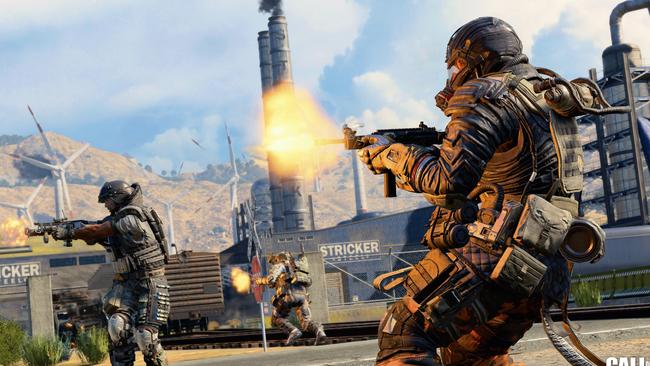 Call of Duty Black Ops 4 videogame screen shot for Scene tech page.