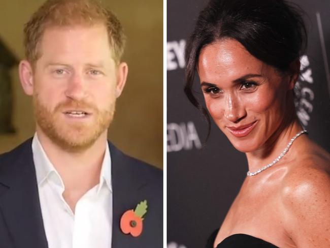 Prince Harry and Meghan Markle.