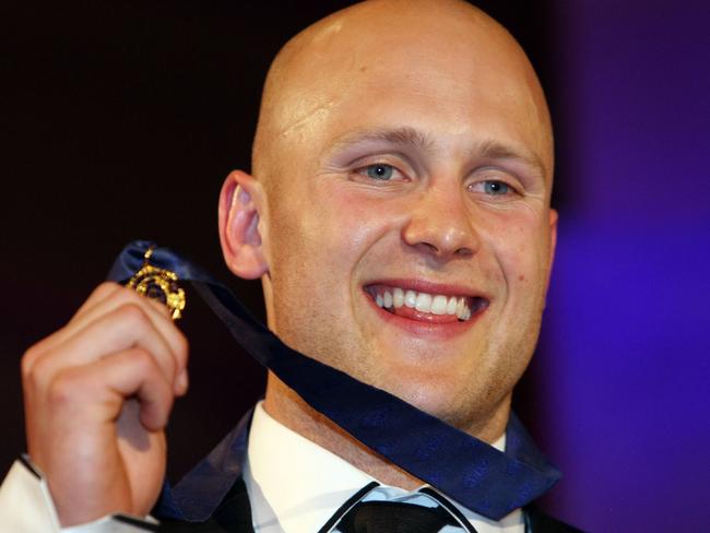 Gary Ablett Jr after winning the 2009 Brownlow Medal.