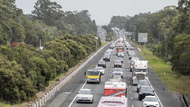 Traffic on the Bruce Hwy. File Photo