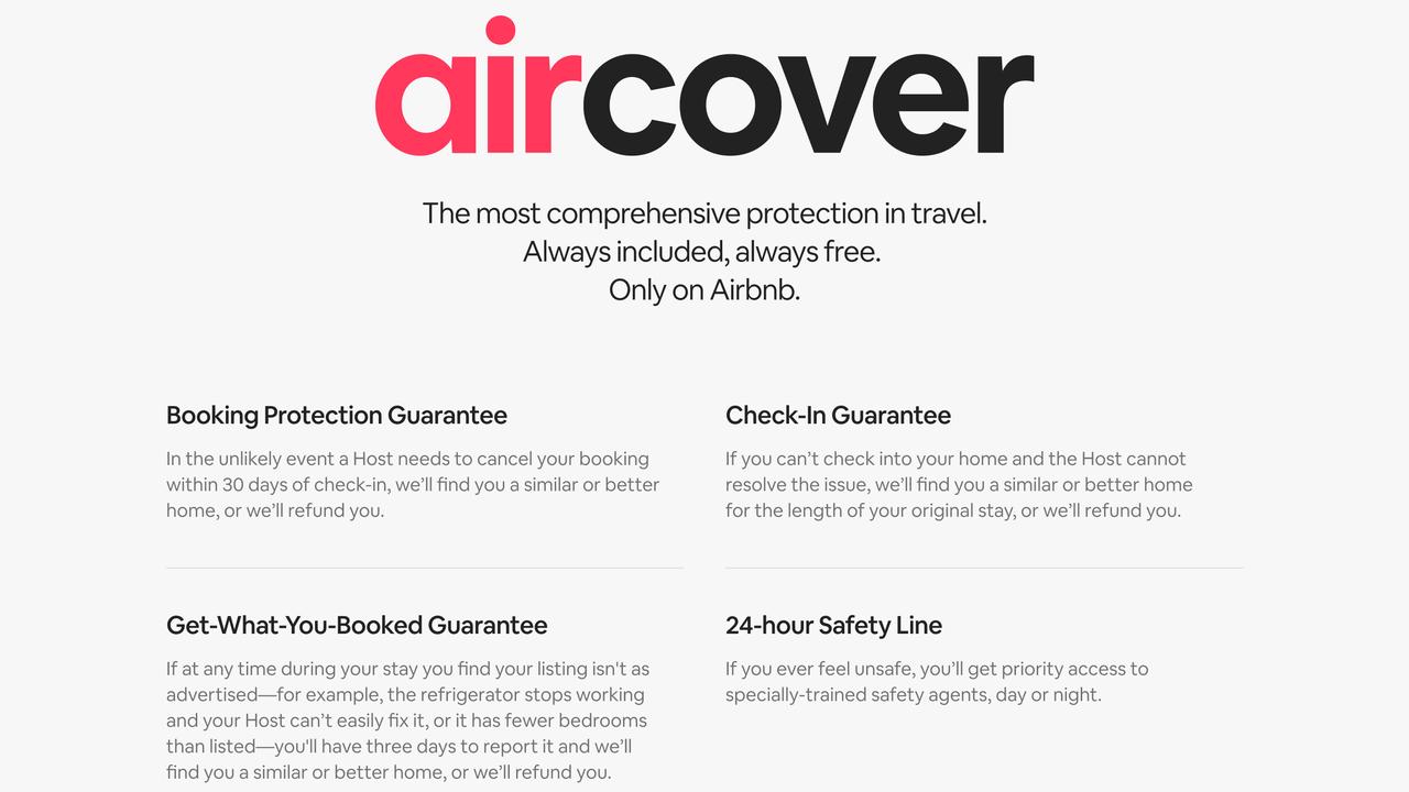 AirCover is a new addition to the Airbnb brand.