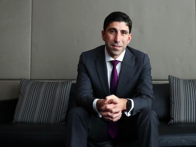 23/08/19 Renato Mota is the CEO of IOOF, pictured in their Melbourne HQ. Aaron Francis/The Australian