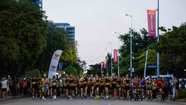 A record breaking number of runners took part in the 2025 edition of the annual NT City2Surf, Sunday, June 1. Picture: Pema Tamang Pakhrin