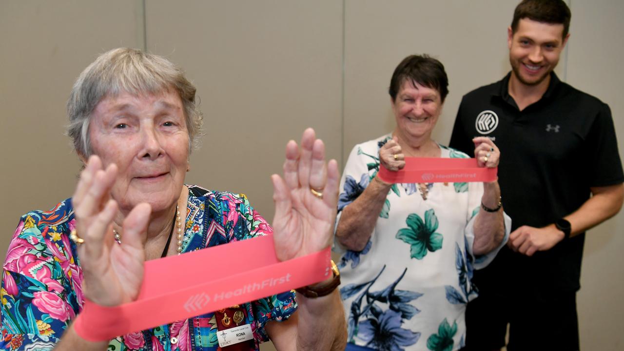 Scones and stretches: Legacy widows get moving at RSL