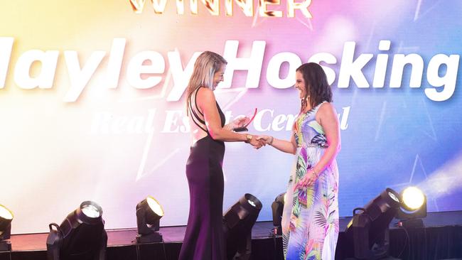 Hayley Hosking won Business Development Manager of the Year. Picture: George F Photography