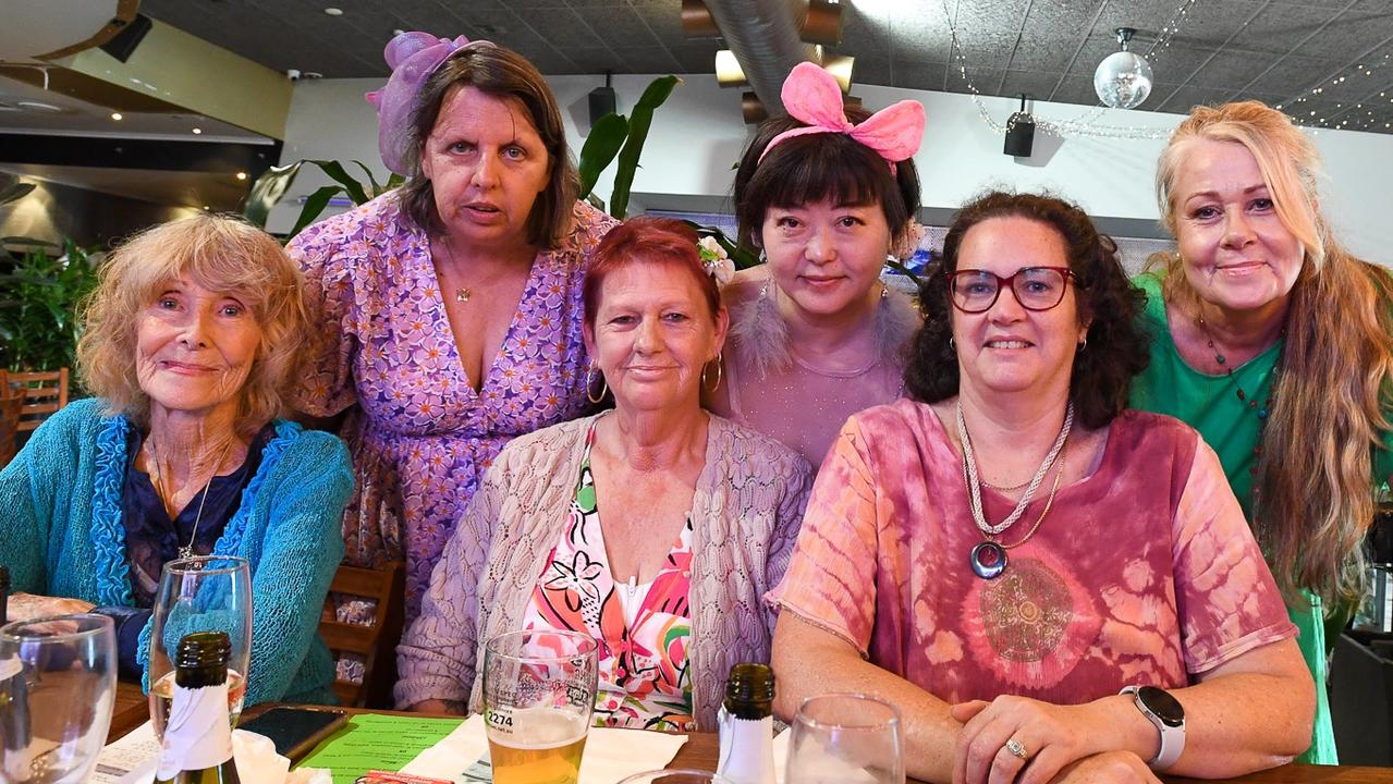 Celebrating the Melbourne Cup at Mary G's in Lismore are: Vitctoria Lane, Val Lane, Louise Frare, Eve Forman, Pam Butler and Nat Suttle. Picture: Cath Piltz