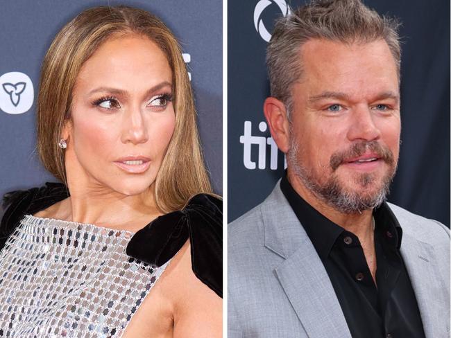 Jennifer Lopez and Matt Damon were spotted having a deep conversation at the Unstoppable premiere.