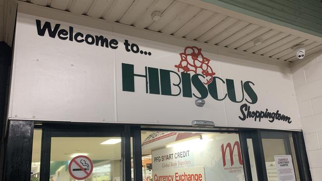 The serious custody incident took place at Hibiscus Shoppingtown in Leanyer, in Darwin's northern suburbs. Picture: Tara Miko