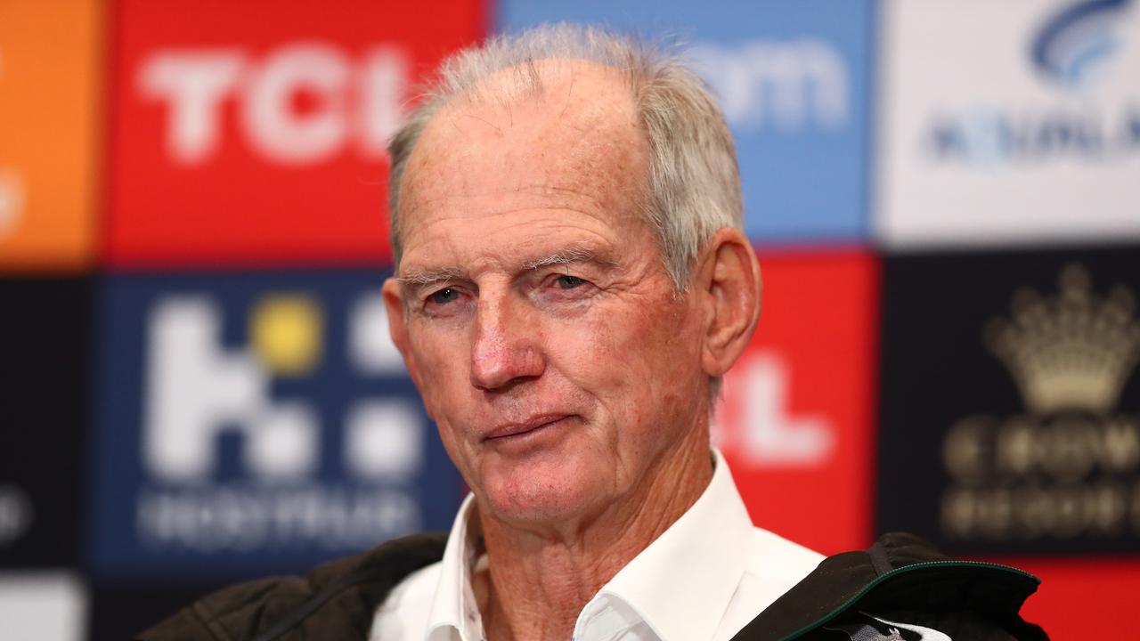 Wayne Bennett outfoxed the Panthers. Picture: Chris Hyde/Getty