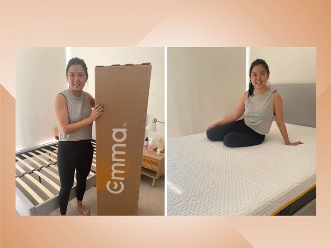 Emma Mattress review. Picture: Melody Teh.