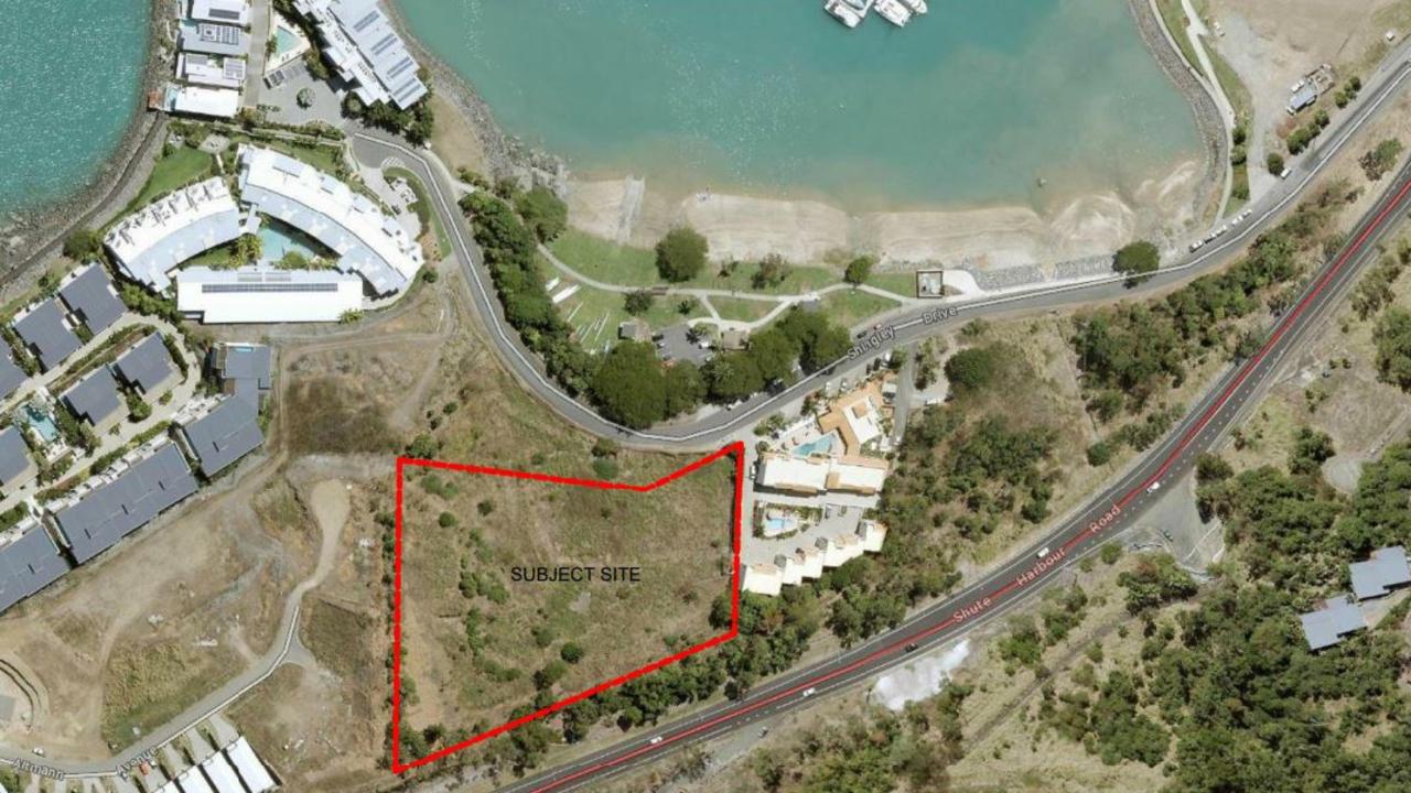 The development would be located at Shingley Beach. Photo: One Whitsunday Developments Pty Ltd.