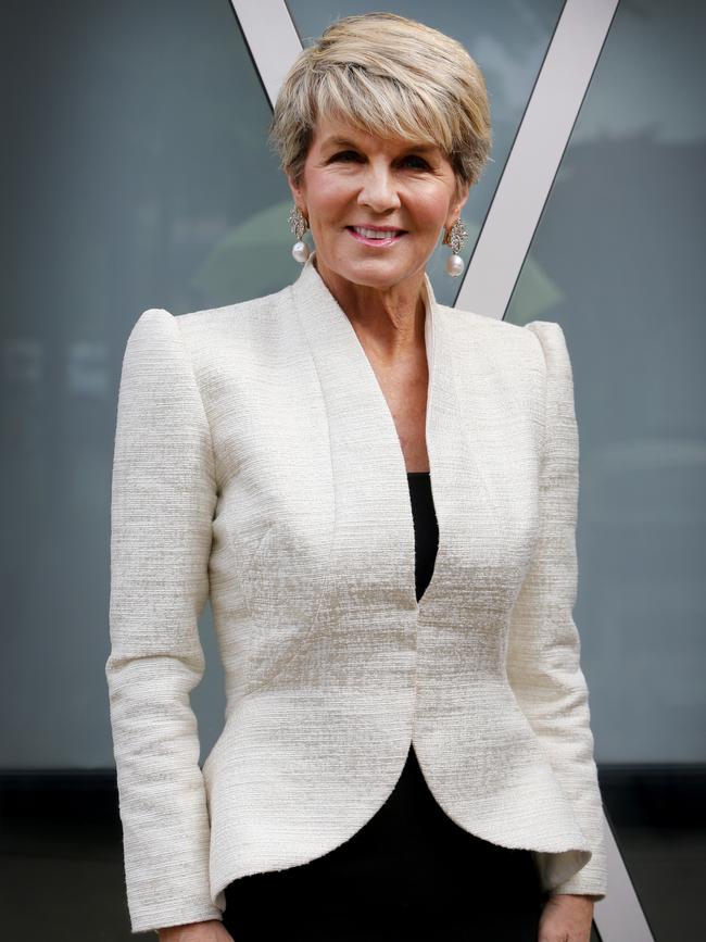 Former foreign minister Julia Bishop has made the list. Picture: Kelly Barnes