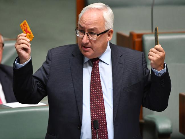 Mr Shorten made his announcement in the seat of Macnamara, previously named Melbourne Ports which is being vacated by the retiring Labor MP Michael Danby (pictured). Picture: AAP 