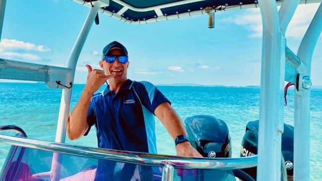 HAPPIER TIMES: Scott Ryan's tourism business, Keppel Explorer, has been hit hard by the coronavirus crisis.