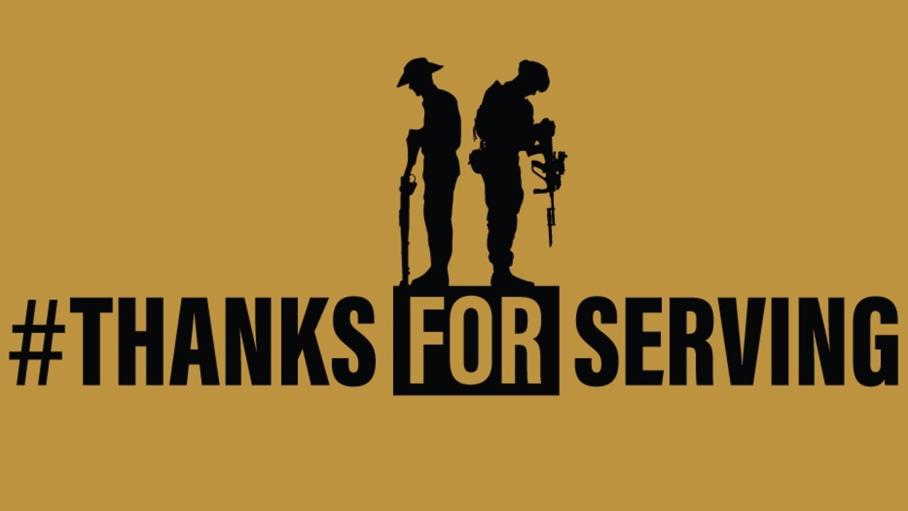 Thanks For Serving.  Picture:  Supplied