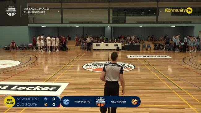 Replay: Basketball Australia Under-18 National Championships Day 8 – Queensland South v NSW Metro (Boys bronze medal)