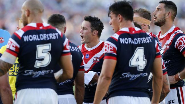 Cronk has high standards, for himself and his teammates. (AAP Image/Darren Pateman)