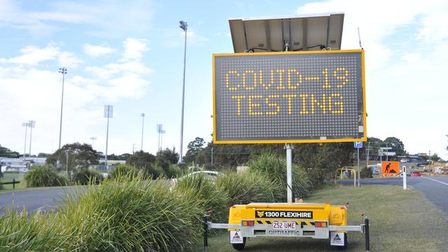 A woman and her children who tested positive to Covid-19 have been ordered to isolate after being removed from a train bound for Coffs Harbour overnight. Picture: Tim Jarrett