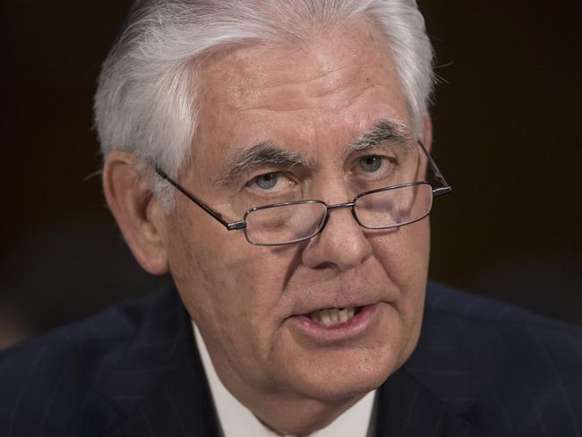 Malcolm Turnbull said that the nominee for US secretary of state Rex Tillerson and Republicans supported the TPP. Picture: J. Scott Applewhite.