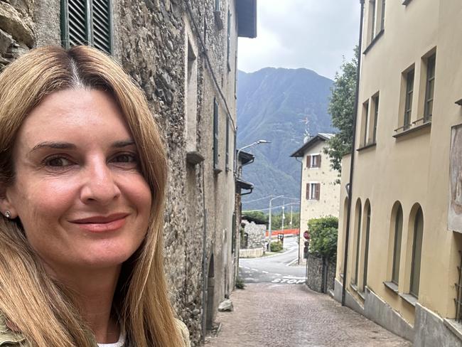 Gemma Tognini in Postalesio (her father's village) in Italy?