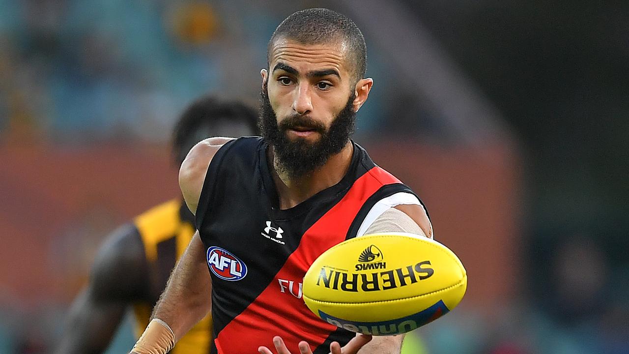 Adam Saad of the Bombers remains in limbo. Picture: Mark Brake