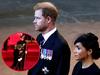 Royals unite in solemn march for Queen